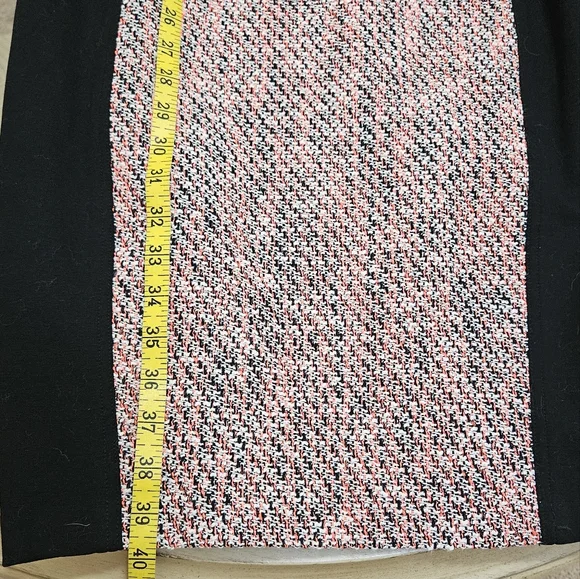 YOANA BARASCHI NYC SEXY TWEED PONTE KNIT COCKTAIL DRESS RUNS SMALL - Picture 7 of 9